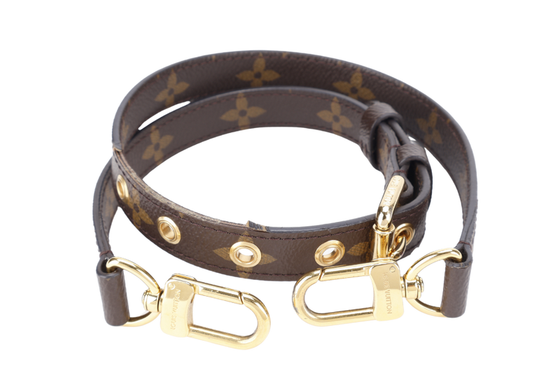 LOUIS VUITTON PALLAS MONOGRAM GOLD HARDWARE WITH STRAPS NO DUST COVER