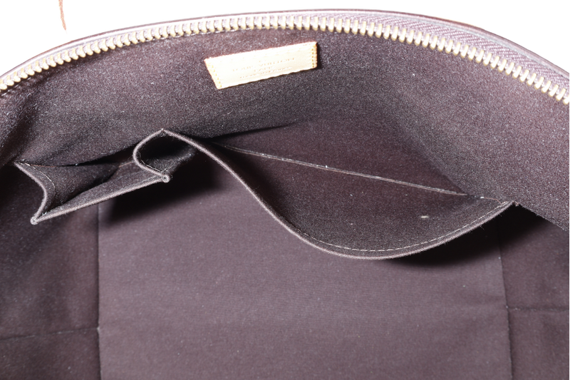 LOUIS VUITTON MONOGRAM VERNIS M93589 AMARANTE BELLEVUE GM WITH DUST COVER