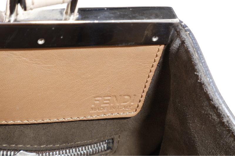 FENDI BICOLOR 3JOURS LEATHER TOTE BAG NO DUST COVER