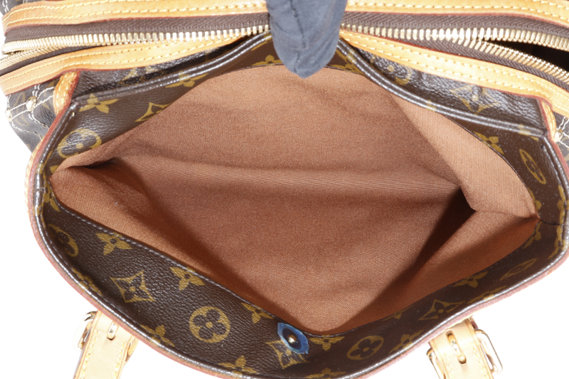 LOUIS VUITTON M40140 RIVETTE SHOULDER BAG MONOGRAM CANVAS GOLD HARDWARE WITH DUST COVER