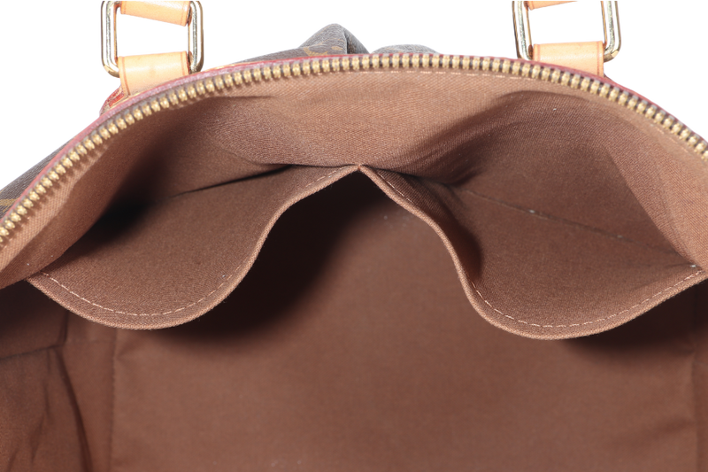 LOUIS VUITTON PALERMO M40145 PM MONOGRAM CANVAS GOLD HARDWARE WITH DUST COVER