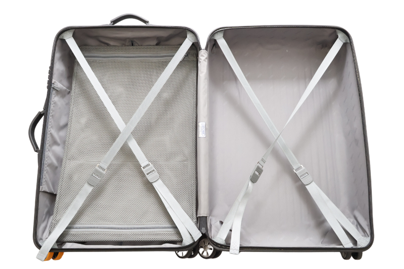 RIMOWA CHECK IN LUGGAGE 29_ GREY POLYCARBONATE BLACK HARDWARE