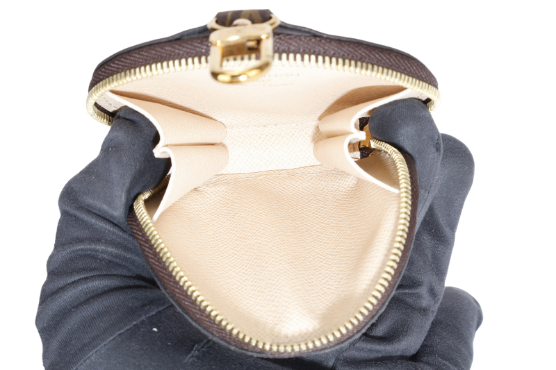 LOUIS VUITTON MULTI POCHETTE ACCESSOIRES KHAKI GREEN WITH DUST COVER AND BOX