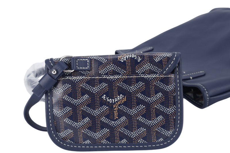 GOYARD ANJOU MINI BAG NAVY BLUE COLOR WITH DUST COVER