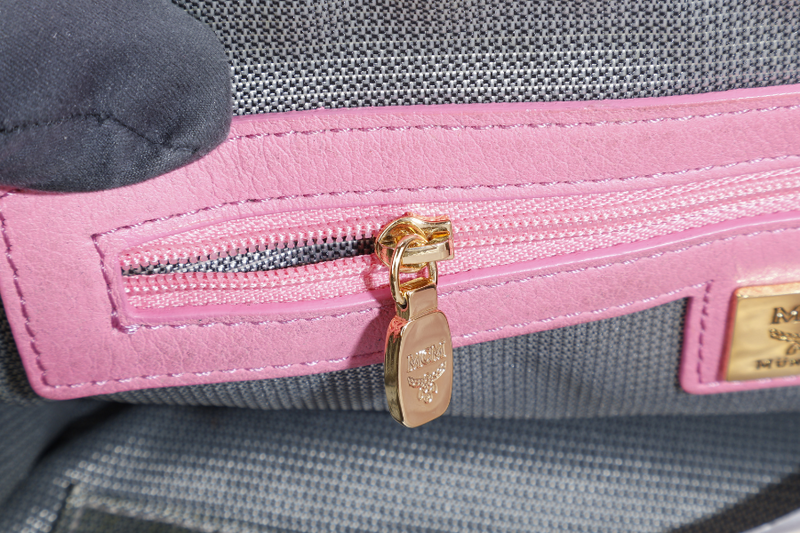 MCM STARK BACKPACK IN PINK VISETORS LEATHER GOLD HARDWARE NO DUST COVER