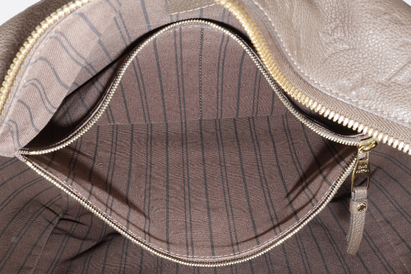 LOUIS VUITTON M93419 LUMINEUSE PM OMBRE MONOGRAM EMPREINTE LEATHER GOLD HARDWARE NO DUST COVER