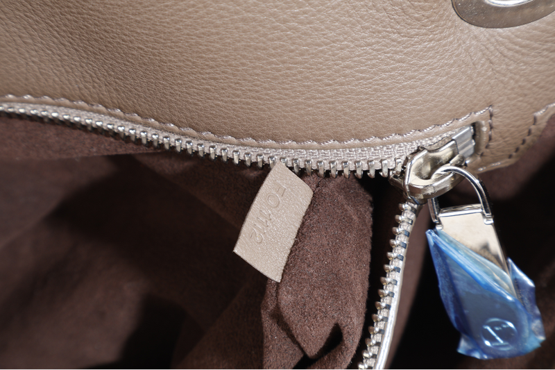 LOUIS VUITTON MONOGRAM ANTHEIA LILIA PM TOTE BAG FUME COLOR WITH DUST COVER