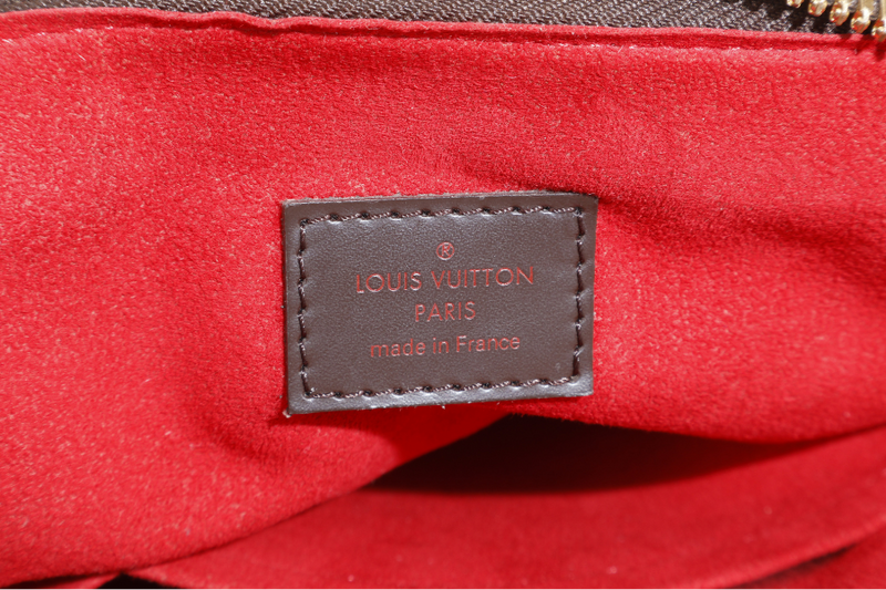 LOUIS VUITTON N51997 TREVI DAMIER EBENE CANVAS GOLD HARDWARE WITH STRAPS NO DUST COVER