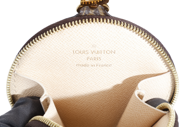 LOUIS VUITTON MULTI POCHETTE ACCESSOIRES KHAKI GREEN WITH DUST COVER AND BOX