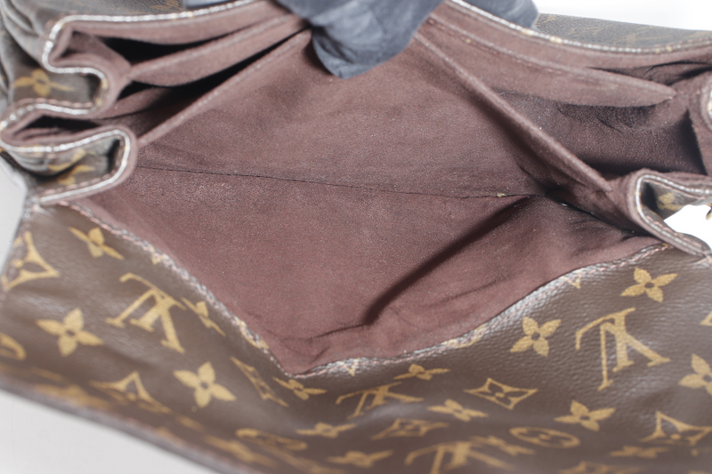 LOUIS VUITTON POCHETTE MÉTIS 24 (M44875) BROWN MONOGRAM CANVAS GOLD HARDWARE PL3106 NO DUST COVER