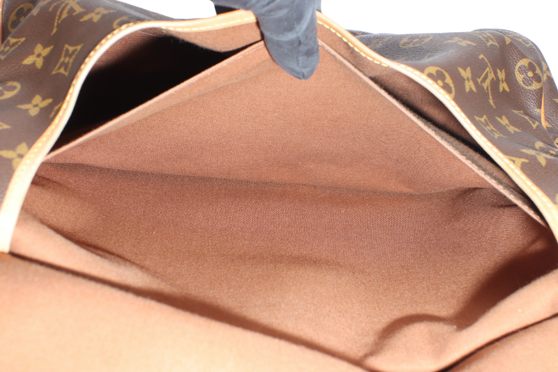 LOUIS VUITTON M42256 SAUMUR 35 MONOGRAM CANVAS GOLD HARDWARE NO DUST COVER