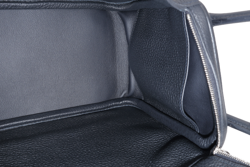 HERMES LINDY 26 BLACK CLEMENCE LEATHER SILVER HARDWARE STAMP Z (YEAR 2021) WITH DUST COVER, BOX AND FELT COVER