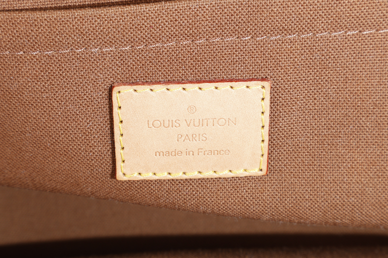LOUIS VUITTON M40140 RIVETTE SHOULDER BAG MONOGRAM CANVAS GOLD HARDWARE WITH DUST COVER