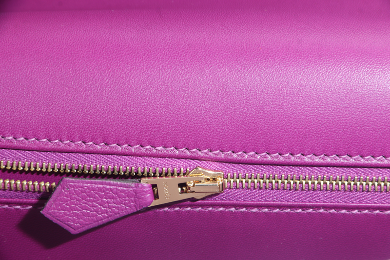 HERMES CONSTANCE 24 ANEMONE EVERCOLOR PERMABRASS HARDWARE STAMP Y (YEAR 2020) WITH DUST COVER AND BOX