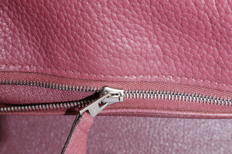 HERMES KELLY 28 (STAMP O) RETOURNE PINK TOGO LEATHER WITH STRAP, KEYS&LOCK, RAINCOAT, DUST COVER & BOX
