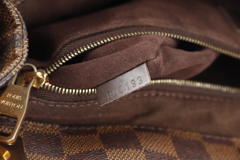 LOUIS VUITTON MARYLEBONE PM (N41215) DAMIER EBENE GOLD HARDWARE WITH DUST COVER