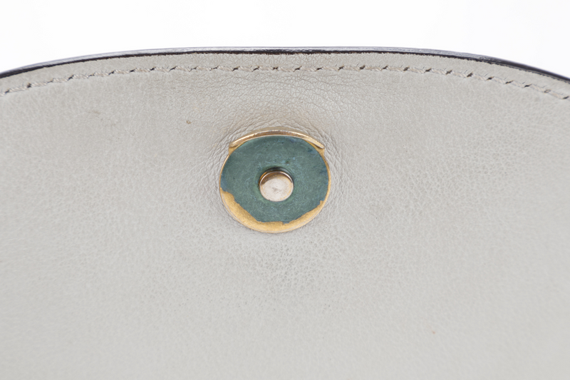 CHLOE NILE BRACELET SHOULDER BAG ETAIN CALF LEATHER GOLD HARDWARE WITH DUST COVER AND STRAPS