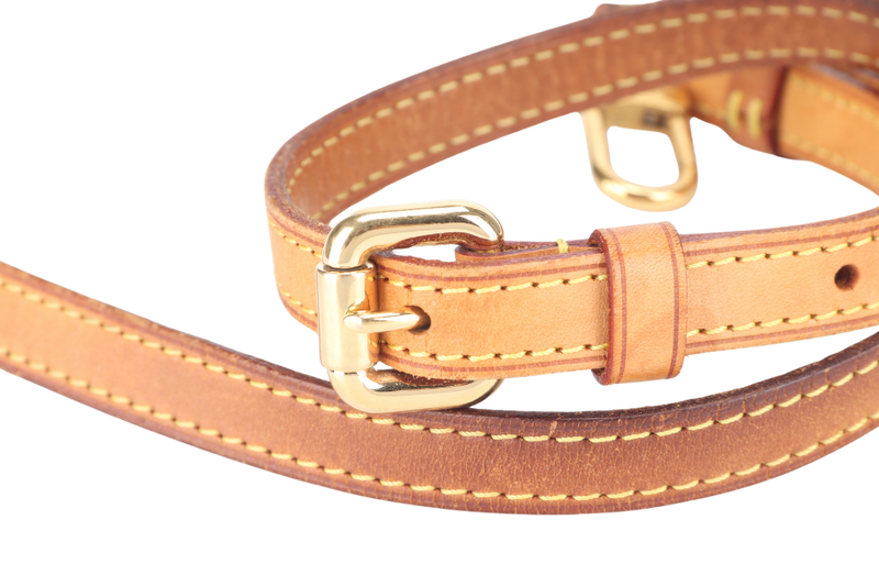 LOUIS VUITTON PALERMO M40145 PM MONOGRAM CANVAS GOLD HARDWARE WITH DUST COVER