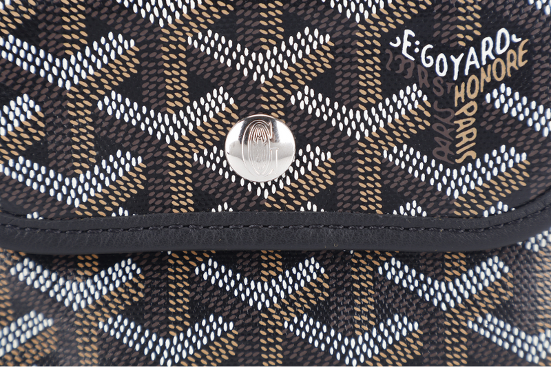 GOYARD ANJOU MINI BAG BLACK COLOR WITH DUST COVER