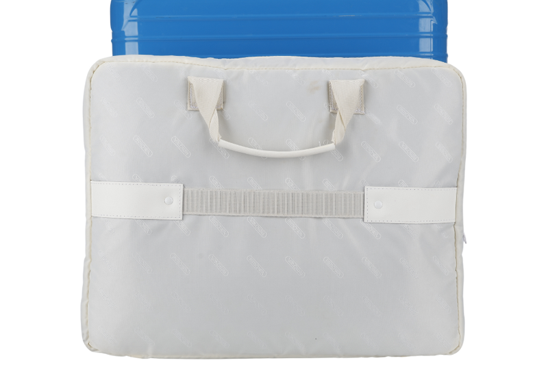 RIMOWA ORIGINAL COMPACT 19_ SQUARE LUGGAGE LIGHT BLUE POLYCARBONATE SILVER HARDWARE