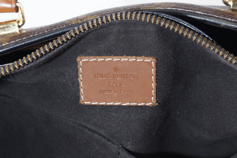 LOUIS VUITTON PALLAS MONOGRAM GOLD HARDWARE WITH STRAPS NO DUST COVER