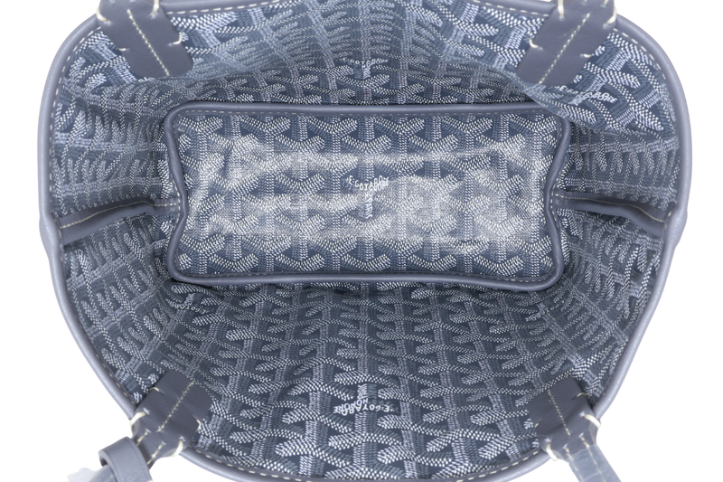 GOYARD ANJOU MINI BAG GREY COLOR WITH DUST COVER
