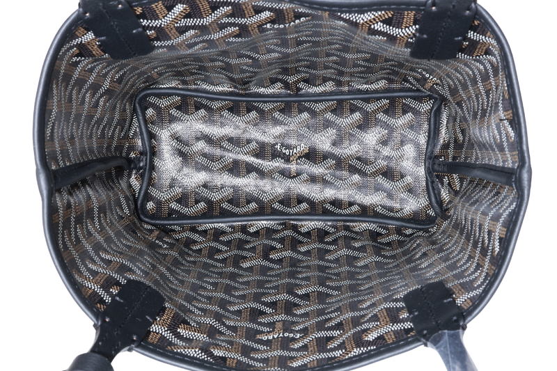 GOYARD ANJOU MINI BAG BLACK COLOR WITH DUST COVER
