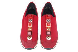 FENDI STUD RED SNEAKERS 36