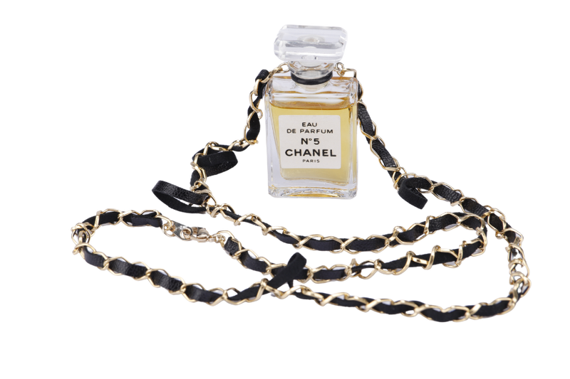 Chanel N5 Perfume Pendant Necklace