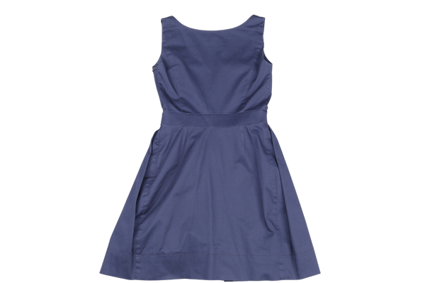 MOSCHINO CHEAP AND CHIC DARK BLUE DRESS