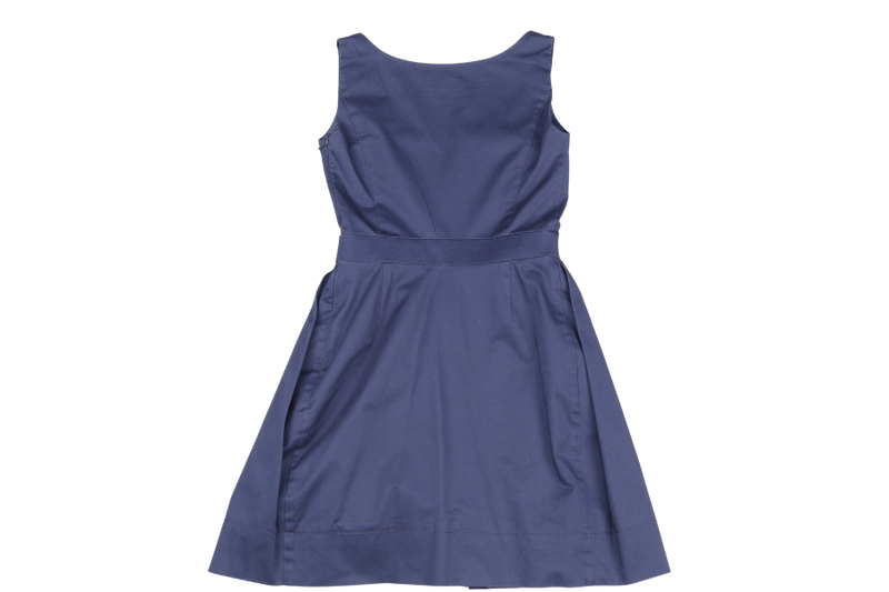 MOSCHINO CHEAP AND CHIC DARK BLUE DRESS