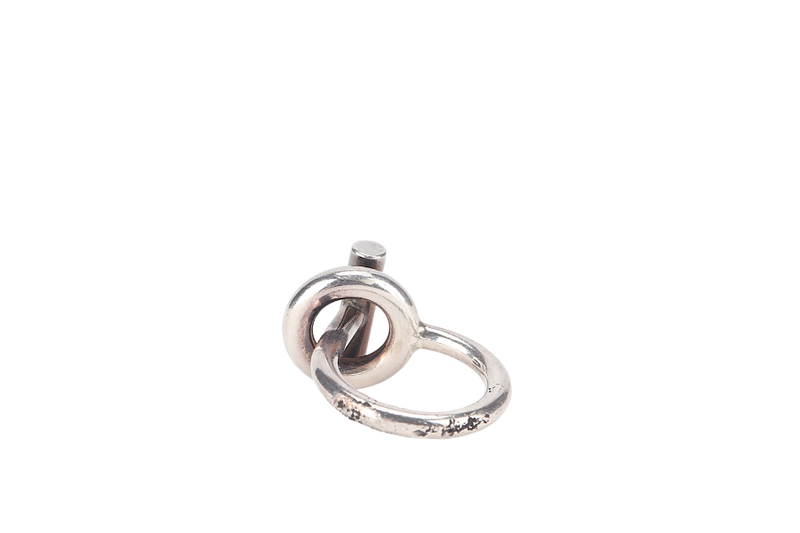 HERMES ECHAPPEE RING AG925 SILVER WITH BOX