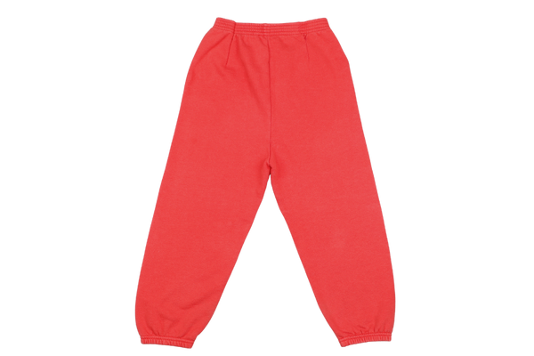 BALENCIAGA CHILDREN RED SWEAT LONG PANTS SIZE 6