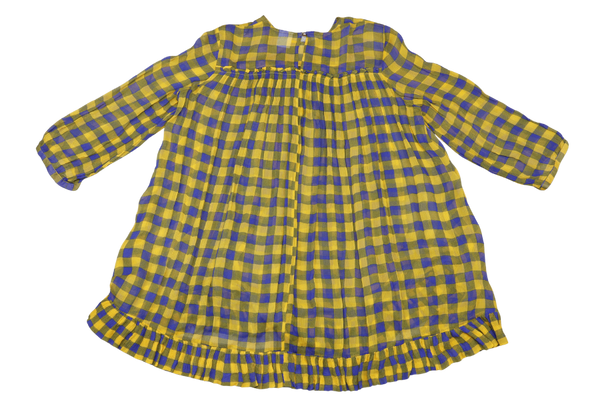 BAUM UND PFERDGARTEN BLUE YELLOW BLOUSE