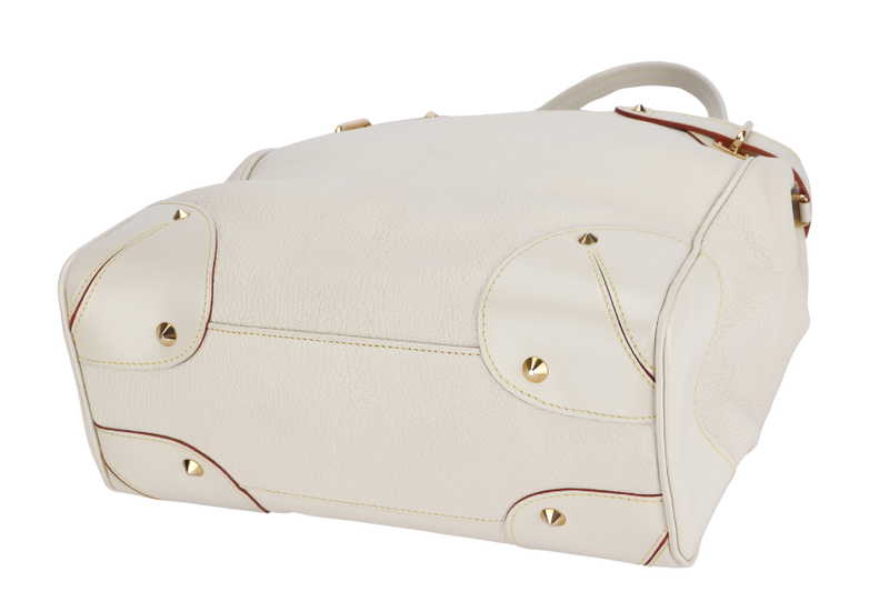 LOUIS VUITTON M95651 LE MAJESTUEUX BLANC COLOR SUHALI LEATHER (DU2029), WITH DUST COVER