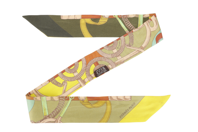 HERMES GRAND APPARAT SILK TWILLY