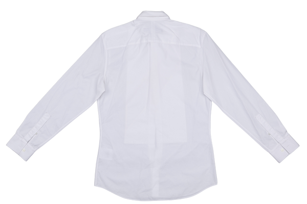 GIVENCHY WHITE COTTON & SILK LONG SLEEVE 14F6131251 SIZE 39