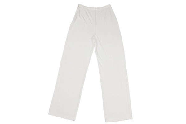 EMPORIOR ARMANI LONG WHITE PANTS SIZE 42