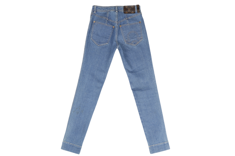 LOUIS VUITTON LADIES DENIM JEANS SIZE 38