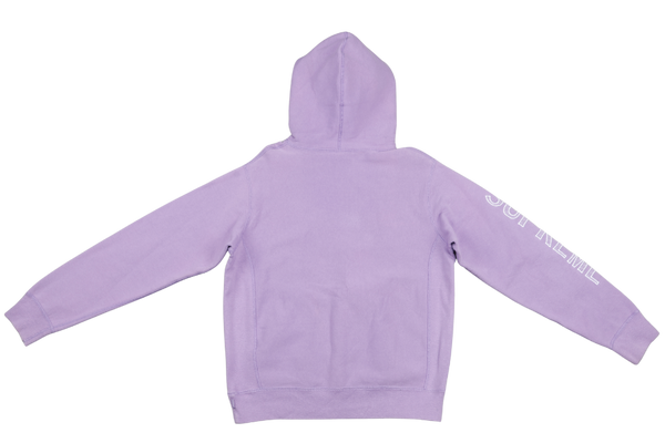 SUPREME LIGHT PURPLE HOODIE SIZE S
