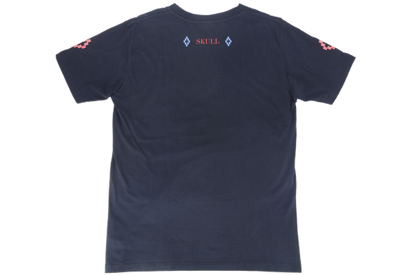 MARCELO BURLON RED SKULL BLACK SIZE S