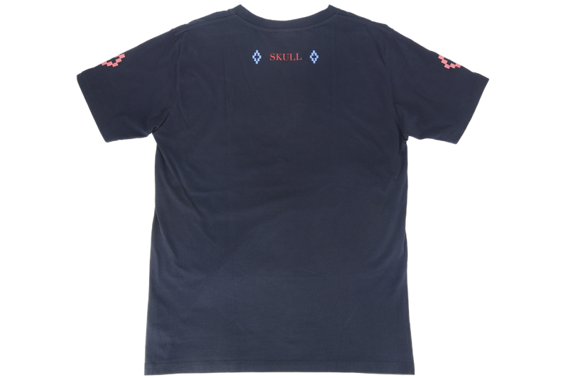 MARCELO BURLON RED SKULL BLACK SIZE S