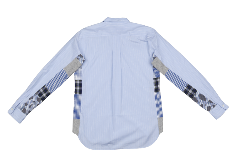 HOMME DEUX COMME DES GARCONS BLUE STRIPED SIZE S