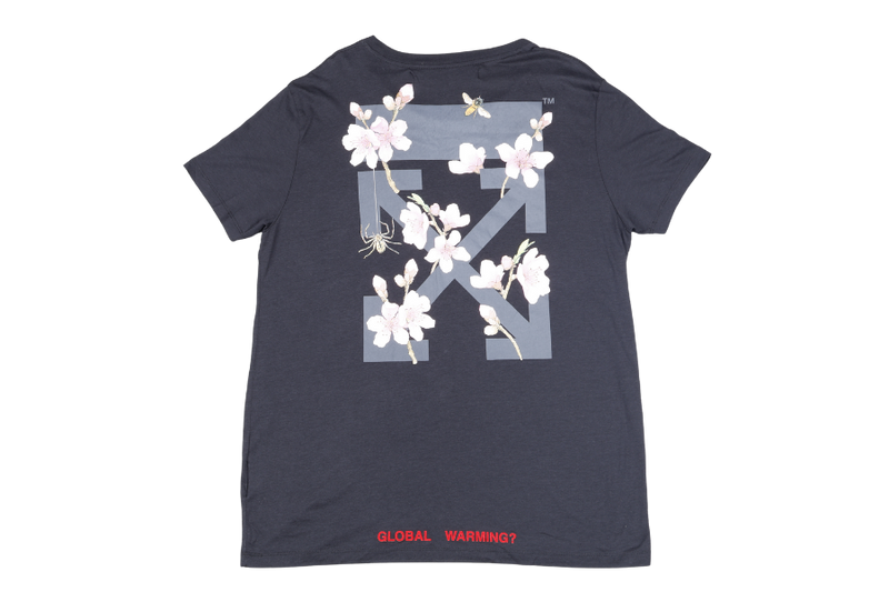 OFF WHITE GLOBAL WARMING T SHIRT MAIN LABEL