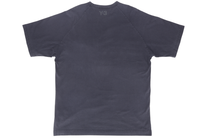 ADIDAS Y3 3STRIPE PACKABLE T-SHIRT BLACK SIZE S