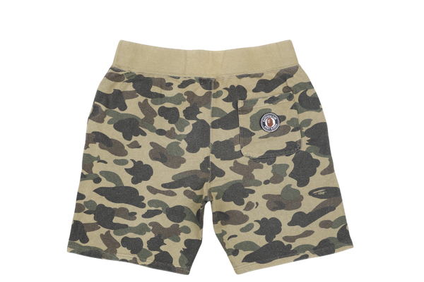 A BATHING APE BAPE 1ST CAMO ATS SWEAT SHORTS GREEN MENS SIZE XL