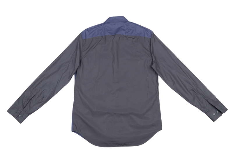 BLACKBARRETT BY NEIL BARRETT SLIM FIT SIZE L NAVY BLUE AND BLACK
