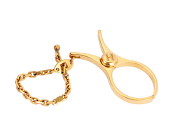 Hermes Gold Glove Holder