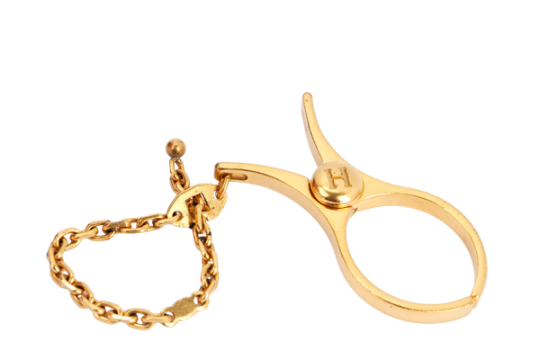 Hermes Gold Glove Holder