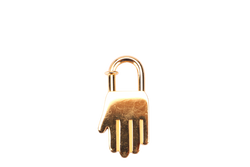 HERMES PALM 2002 GOLD LOCK NO BOX